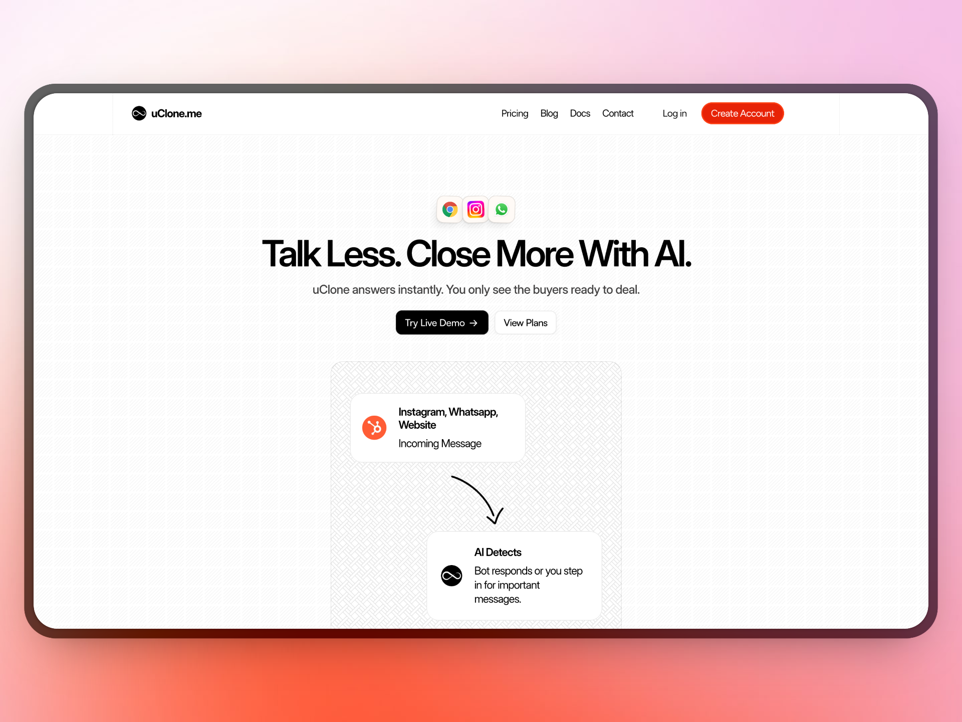 uClone: AI Customer Platform